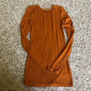 Three Dots Long Sleeve Top
